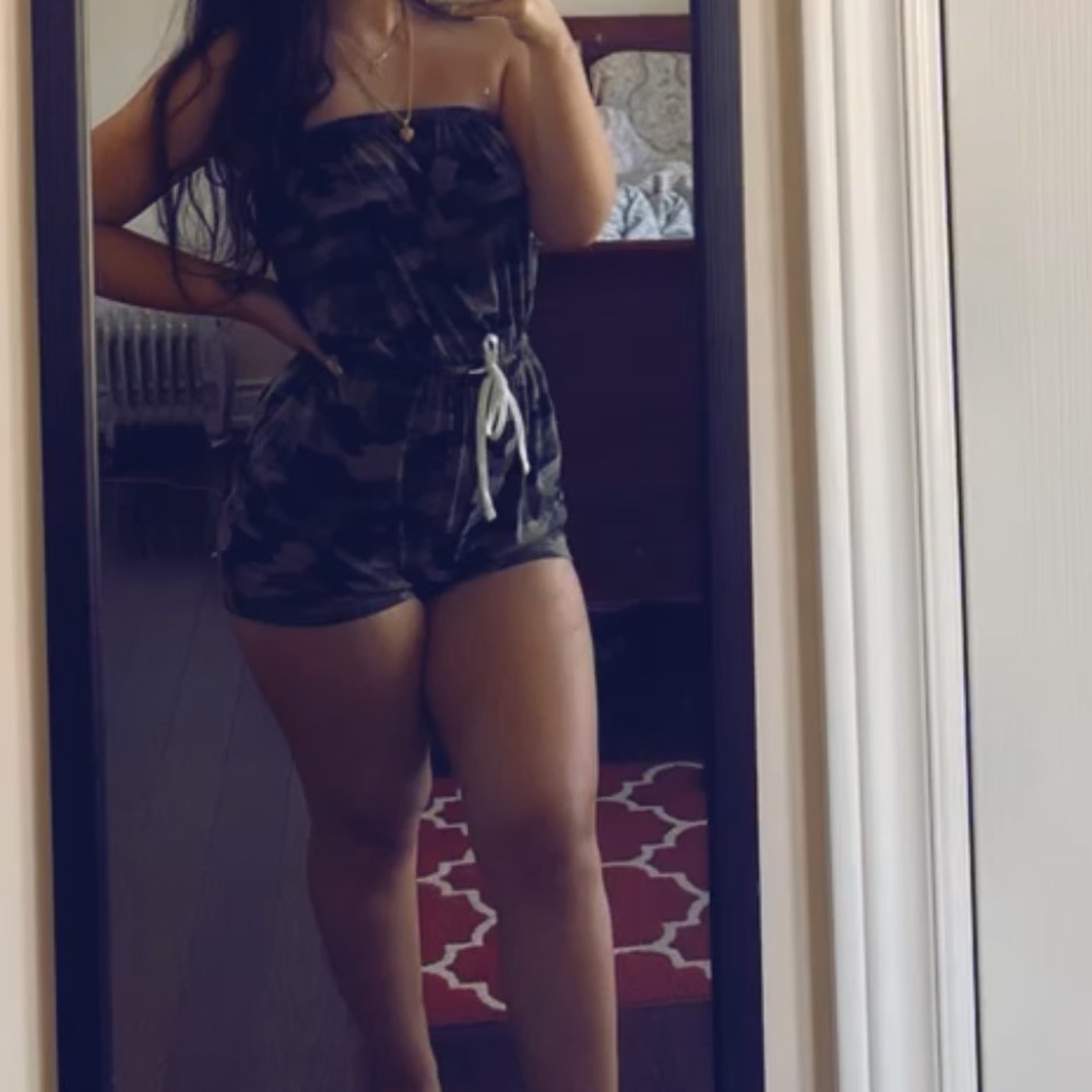 CAMO PRINT ROMPER - Picture 3 of 3